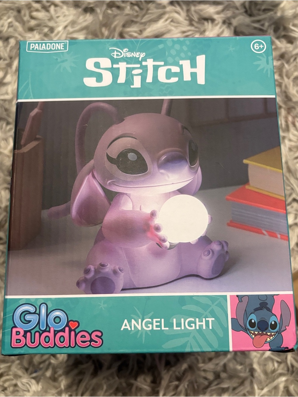 Lilo & Stitch Disney Angel Desk Light, 6.3" Officially Licensed Disney NIB